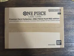 ONE PIECE Premium Card Collection -FILM RED Edition English (FACTORY SEALED) - Image 1