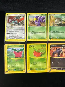 Pokemon E-Reader Lot 10 Cards English ~MP/HP Salamence Houndour - Image 2