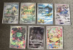 Pokemon TCG Lot of 7 Pokemon Korean Cards AR - Image 1