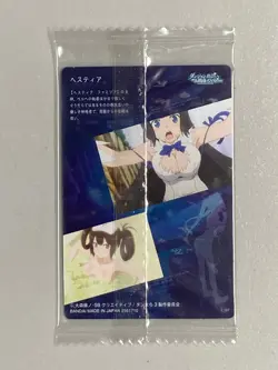 Hestia - 1-02 - DanMachi Wafer Sealed Card Japanese - Image 2