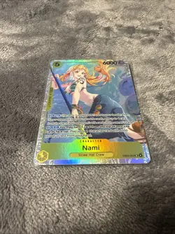 One Piece CCG EB03-053 Heroines Edition Nami SR Super Rare Foil Card English NM - Image 1