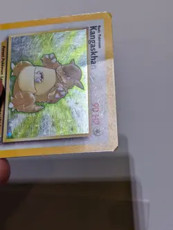 Kangaskhan Jungle Holo Card 5/64 Unlimited Rare Pokemon TCG CREASE - HP - Image 5