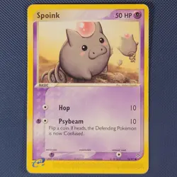Spoink 74/97 - Ex Dragon - Common Pokemon Card - MP - Image 1
