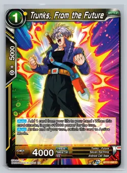 Trunks From the Future BT17-098 C Dragon Ball Super Card Game Battle Card - Image 1