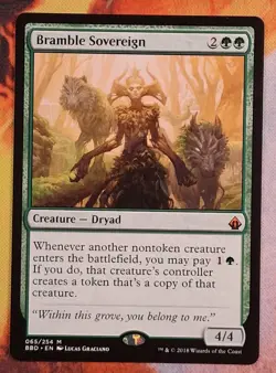 *NM* Bramble Sovereign Battlebond Regular MTG - Image 1