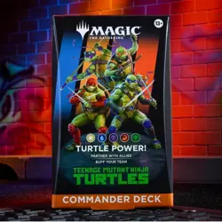 MTG Teenage Mutant Ninja Turtles Commander Deck Turtle Power Universes Beyond - Image 2