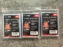 Ultra PRO 3 Pack of 100x Clear Card Penny Sleeves Brand New fits Pokemon MTG DBS - Image 3
