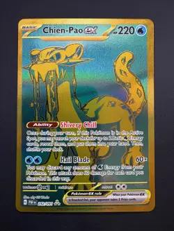 Chien-Pao ex 242/091 Pokemon Paldean Fates Hyper Rare Near Mint NM 2024 - Image 1