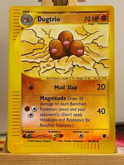 Digdri 10/165 Expedition Reverse Holo Englisch Exc Pokemon - Image 1