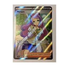Pokemon TCG Miriam Trainer Full Art 238/198 Scarlet & Violet Englisch Foil - Image 1