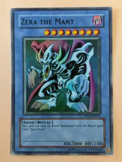 YUGIOH-ZERA THE MANT-UNLIMITED SUPER RARE-PP01-EN011-2 - Image 1