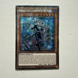 RA05-EN028 Arias the Labrynth Butler Starlight Rare 1st Ed YuGiOh - Image 1
