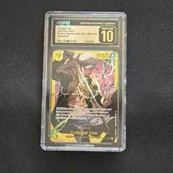 One Piece Trafalgar Law DP10-119 Secret Rare Premium Booster Vol.2 CGC 10 - Image 1