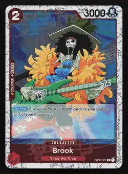 Brook - ST01-011 (Pirate Foil) ST01-011 Foil PRB -The Best- Vol. 2 One Piece - Image 1