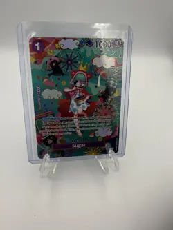 One Piece Bandai Sugar OP10-065 SP Full Art Foil Alt Art 1000 Power - Image 1