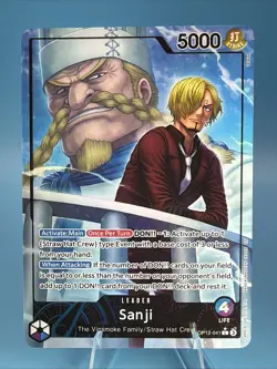 Sanji OP12-041 Alternate Art Legacy of the Master One Piece TCG English - Image 1