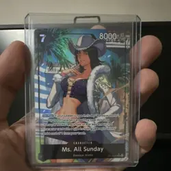 Ms. All Sunday (Alternate Art) - The Azure Sea's Seven (OP14) - Image 1