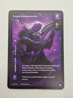 Wonders Of The First Call Of The Stones Song of the Boneharvest Mythic Paper #53 - Image 1