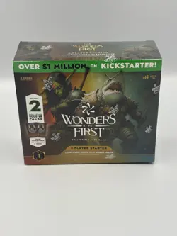 NEW SEALED Wonders of the First 2-Player Starter Set Kit With Bonus Packs CCG - Image 1