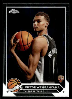 Victor Wembanyama 2023-24 Topps Chrome #1 (c) - Image 1