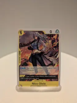 4x Nico Olvia OP09-106 COMMON (C) One Piece Card Game NM English Playset - Image 2