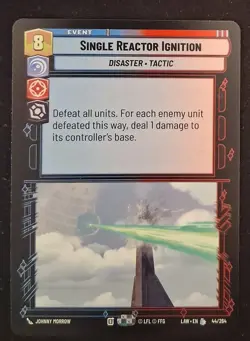 Star Wars Unlimited A Lawless Time - Single Reactor Ignition Legendary - Image 1