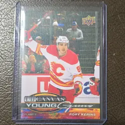 Upper Deck 2025-26 Young Guns UD Canvas Rory Kerins Calgary Flames #C-116 - Image 1