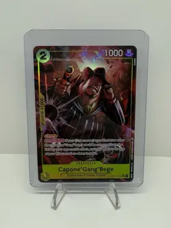 One Piece TCG Capone Gang Bege Card OP11-101 SR Alternative Art NM Condition - Image 4