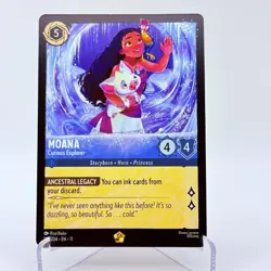 Disney Lorcana -Winterspell - Moana - Curious Explorer | Legendary - 155/204 - Image 1