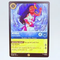 Disney Lorcana -Winterspell - Moana - Curious Explorer | Legendary - 155/204 - Image 5