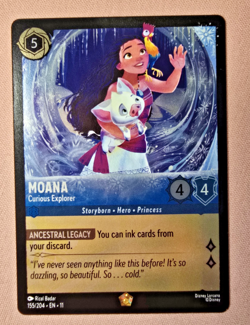 Moana - Curious Explorer Foil | Disney Lorcana - Winterspell | Legendary 155/204 - Image 2