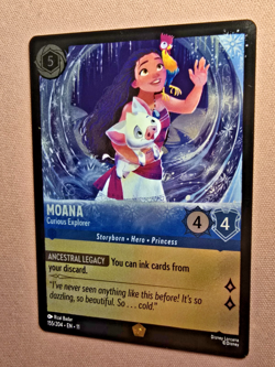 Moana - Curious Explorer Foil | Disney Lorcana - Winterspell | Legendary 155/204 - Image 4
