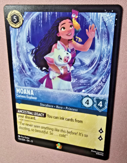 Moana Curious Explorer - Disney Lorcana Winterspell - Legendary 155/204 Non Foil - Image 3
