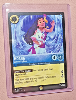 Moana Curious Explorer - Disney Lorcana Winterspell - Legendary 155/204 Non Foil - Image 5