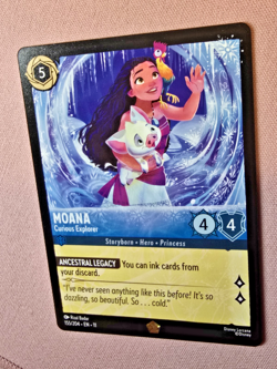 Moana - Curious Explorer | Disney Lorcana Winterspell 155/204 Legendary Non Foil - Image 3