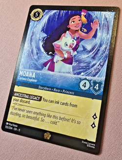 Moana - Curious Explorer | Disney Lorcana Winterspell 155/204 Legendary Non Foil - Image 4