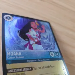 Moana - Curious Explorer FOIL 155/204 Lorcana Winterspell, Legendary - Image 3