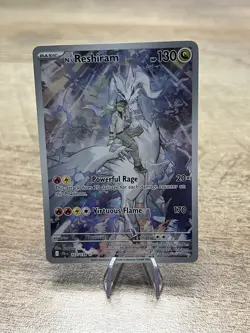 Ns Reshiram 167/159 Journey Together Pokemon Card Full Art - Image 1