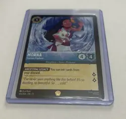 Lorcana - Moana Curious Explorer - 155/204 - Regular - Winterspell - Legendary - Image 1