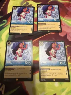 Disney Lorcana Winterspell #155/204 Moana - Curious Explorer - Legendary - Image 1