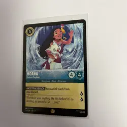 Disney Lorcana Winterspell #155/204 Moana - Curious Explorer - Legendary - Image 4