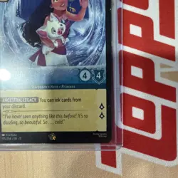(2)Disney Lorcana Moana Curious Explorer - Legendary Winterspell 155/204 - Image 5