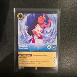Moana Curious Explorer (Legendary) Lorcana Winterspell 155/204 - Image 1