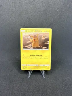 Detective Pikachu SM190 Promo SM Black Star Promos Pokemon HP - Image 1