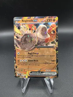 Regirock ex 107/217 Ascended Heroes Double Rare Holo Pokemon TCG Card - Image 1
