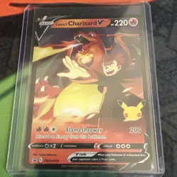 Pokemon Lance's Charizard V SWSH133 Sword & Shield Promo Holo Card - Image 1