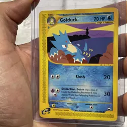 Pokemon Golduck Reg. Non-Holo 50B/147 Aquapolis Pokemon Card LP/NM Vintage TCG - Image 2