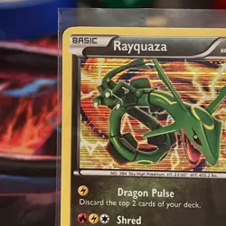 Pokemon TCG Rayquaza Dragon Vault 11/20 Holo Card Near Mint Condition - Image 2