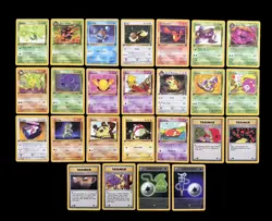 Pokemon TCG 1st Edition Team Rocket Set Bundle x25 Cards Mixed Condition - Image 1