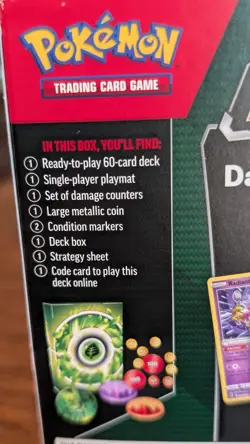 Pokemon Deluxe Battle Deck Meowscarada EX 60 Card Deck (New & Sealed) - Image 4